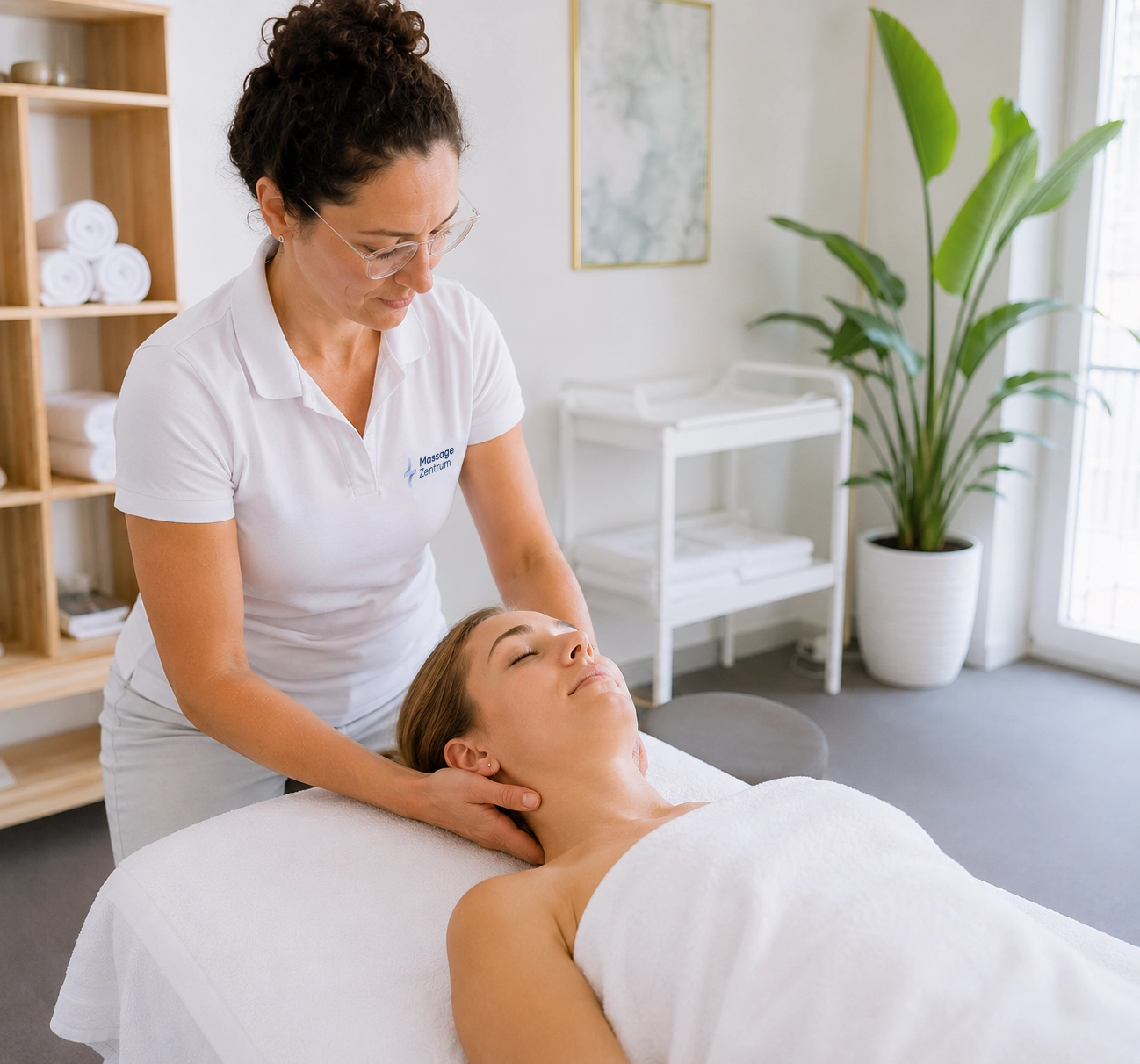 Nacken- und Schultermassage bei Verspannung – Massage Zentrum Regensdorf