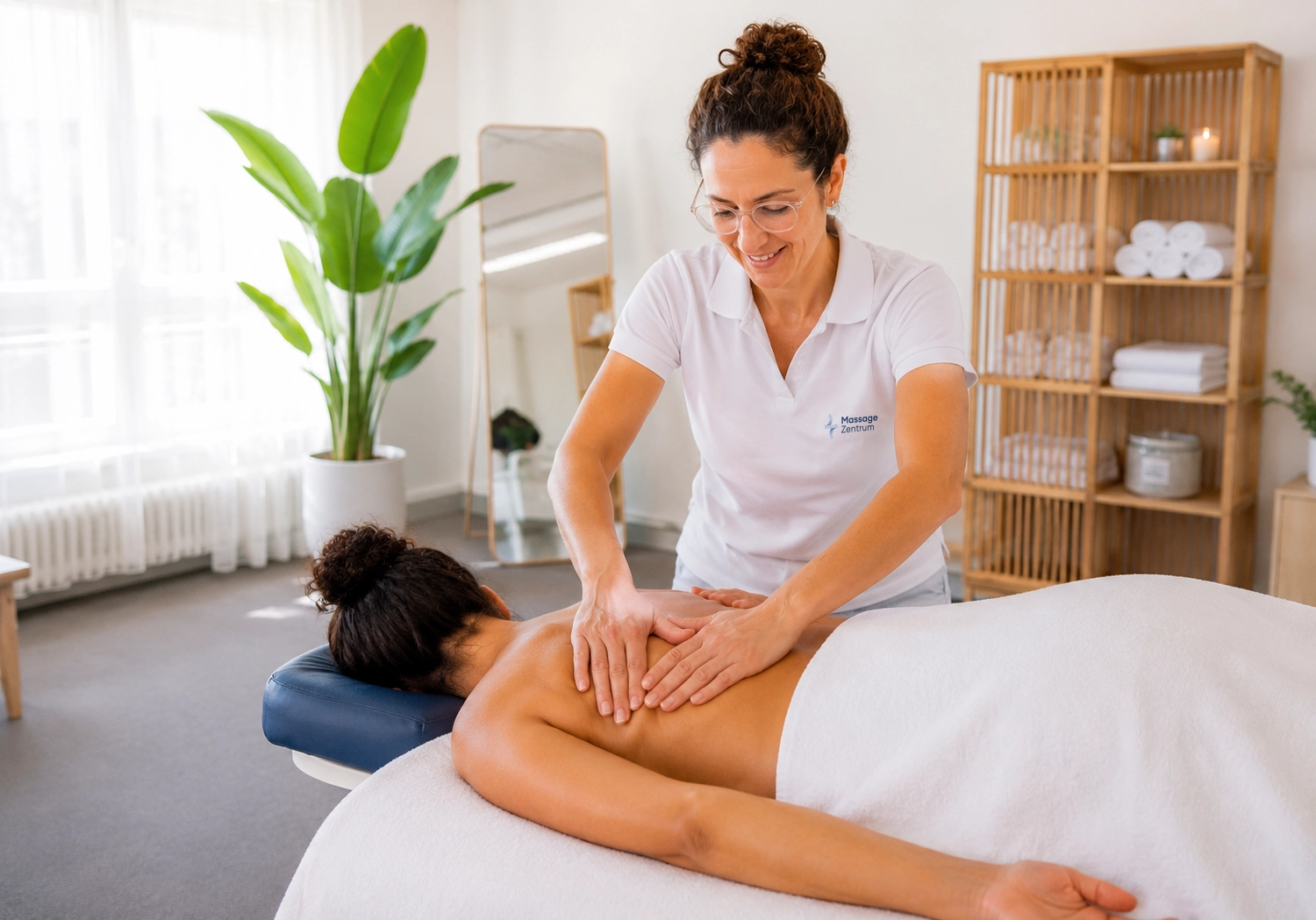 Rückenmassage zur Lockerung verspannter Muskulatur – Massage Zentrum Regensdorf