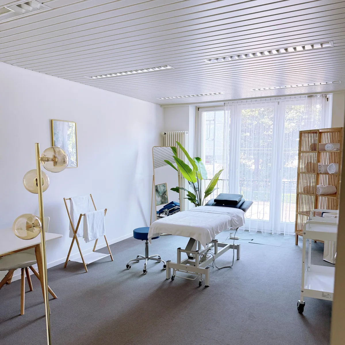 Praxisraum des Massage Zentrum Regensdorf